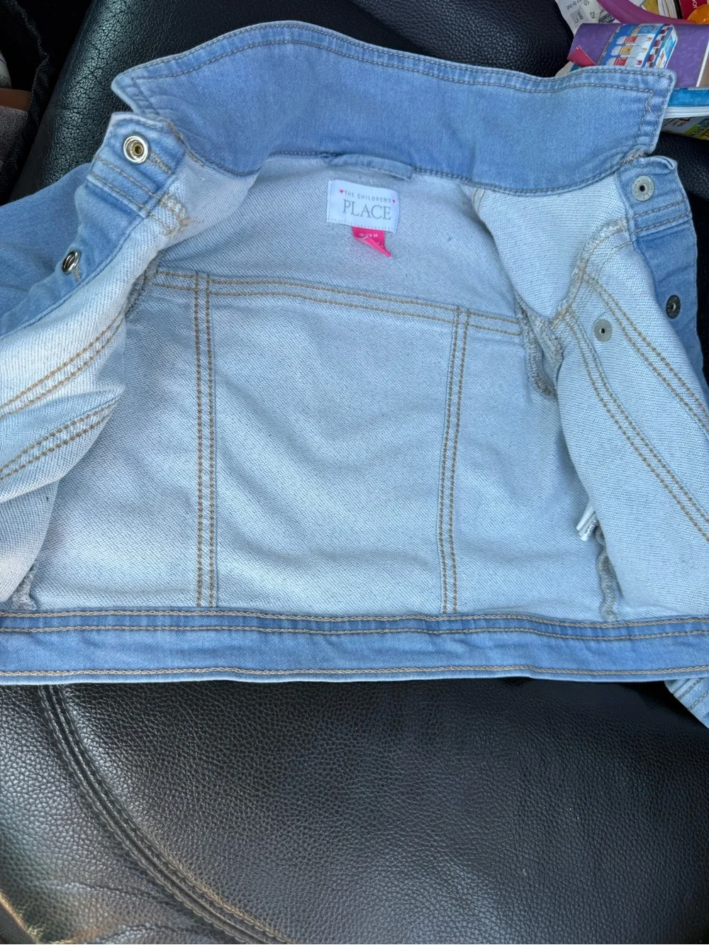 Baby girl Denim Jacket - Classic Button-Up
